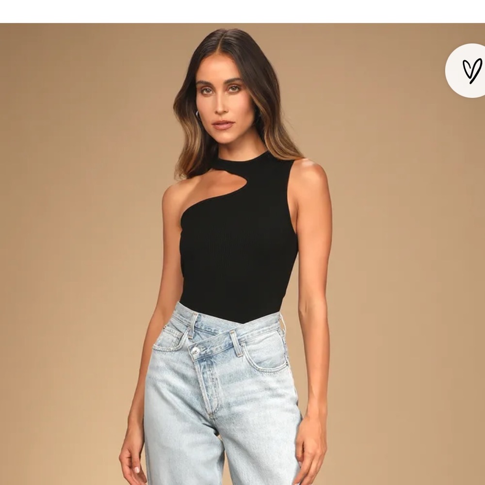 Lulus Piece of Me Ribbed Bodysuit